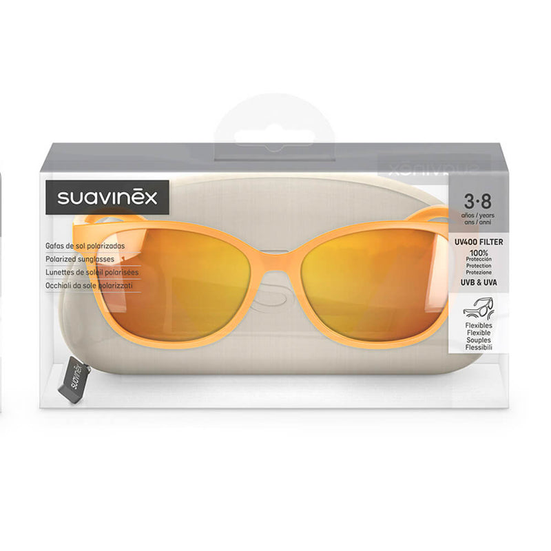 Suavinex Gafas De Sol Talla 4 (+36M=De 3 A 8 Años) Naranja Pastel 206486