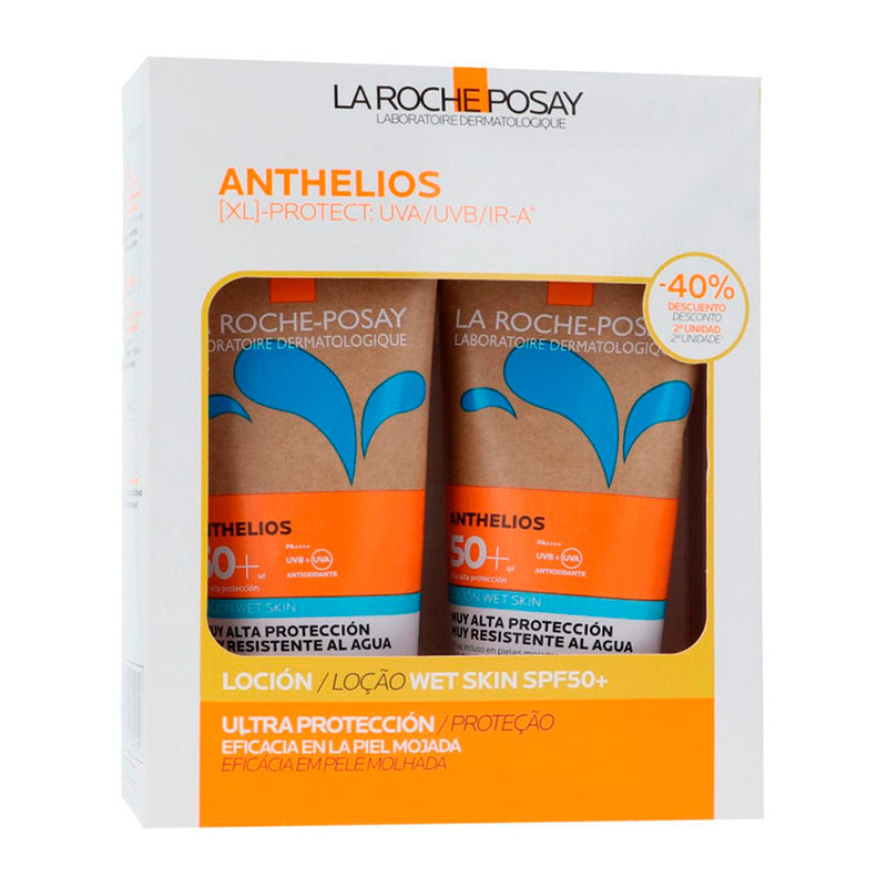 La Roche Posay Anthelios Spf50+ Gel Loción Wet Skin 200 ml Duplo