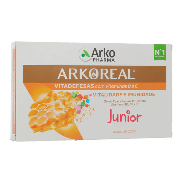 Arkoreal Jalea Real Vitaminada 20 Ampollas Junior