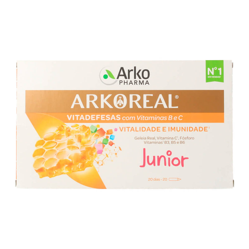 Arkoreal Jalea Real Vitaminada 20 Ampollas Junior