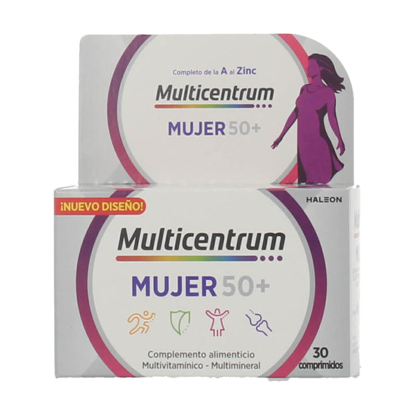 Multicentrum Mujer +50 30 Comprimidos