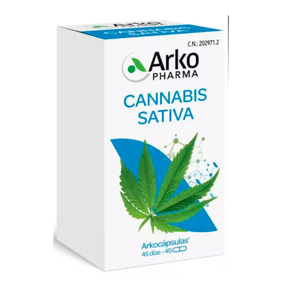 Arkocapsulas Cannabis Sativa 45 Cápsulas