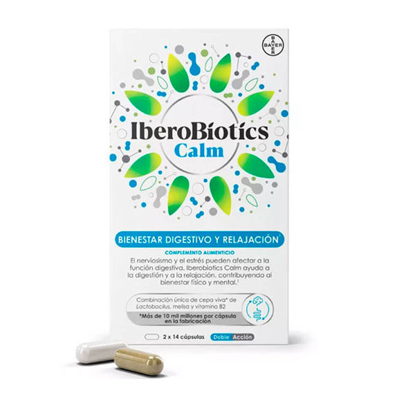 Iberobiotics Calm 14 Cápsulas Verdes + 14 Capsulas Blancas