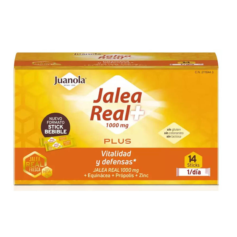 Juanola Jalea Real Plus 14 Sticks Bebibles 10 ml