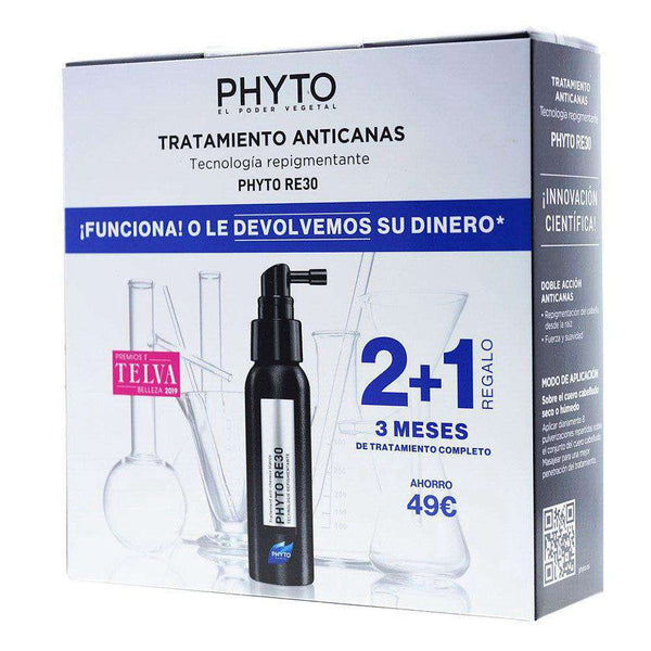 Phyto Re30 Tratamiento Anti-Canas 50 ml 2+1 Pack