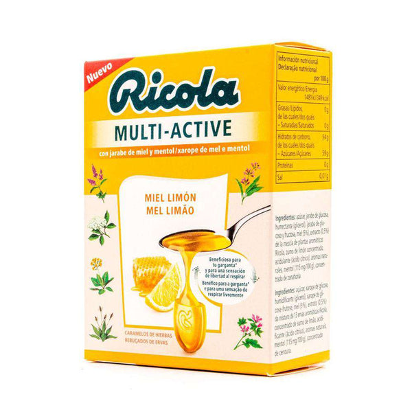 Ricola Multiactive Miel Limón Caramelos 51 gr