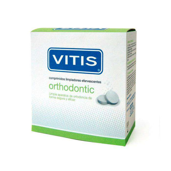 Vitis Orthodontic Comprimidos Efervescentes Limpiadores 32 Unidades