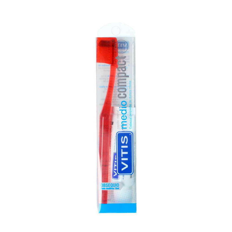 Cepillo Dental Adulto Vitis Compact Medio (1)