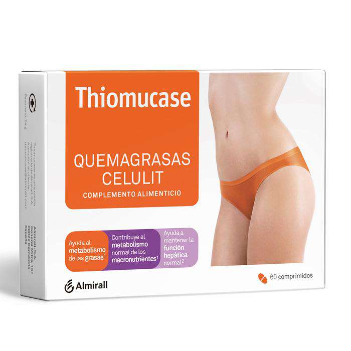 Thiomucase Quemagrasa Celulit 60 Comprimidos