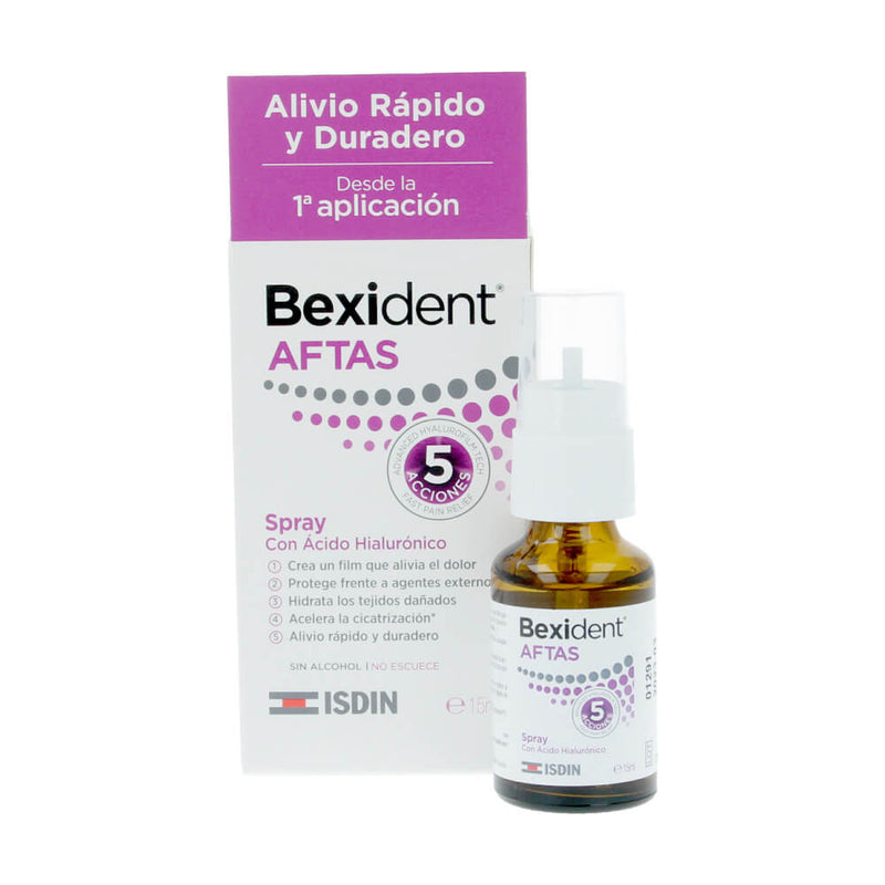 Bexident Aftas Spray Bucal Protector 15Ml (1)