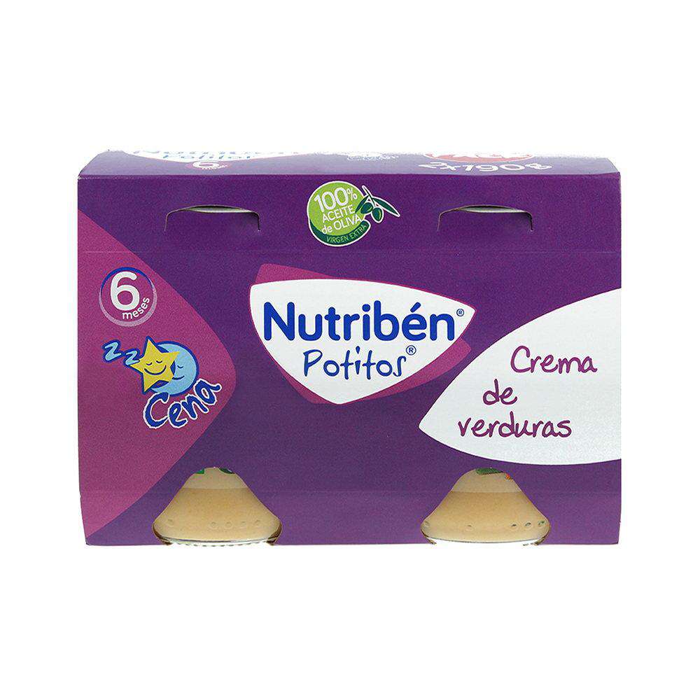 Nutribén Potitos Crema de Verduras Duplo 190g + 190g