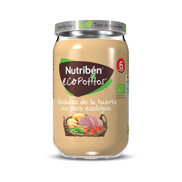 Nutribén Ecopotito Verduras Huerta con Pavo 325 gr