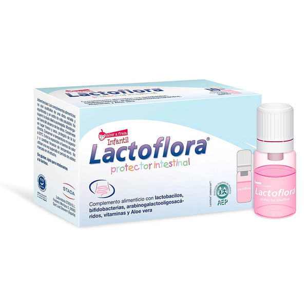 Lactoflora Protector Intestinal Infantil Fresa 1