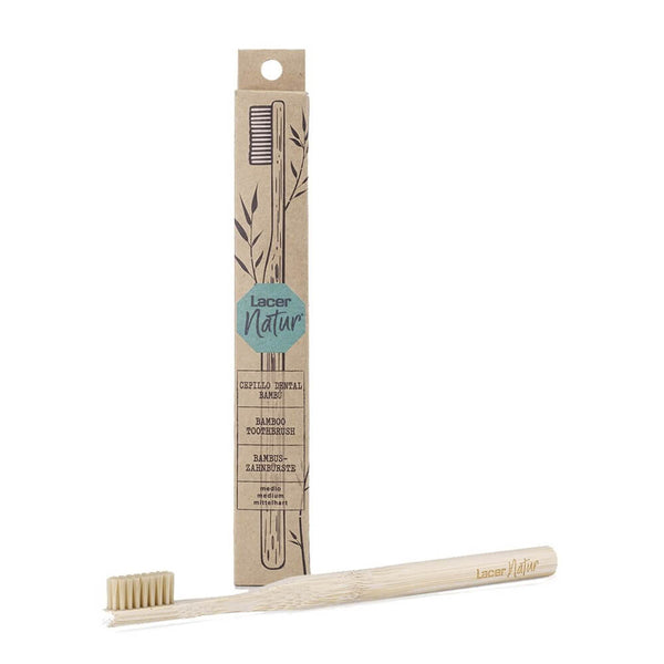 Lacer Natur Cepillo Dental Adulto Bambú Medio