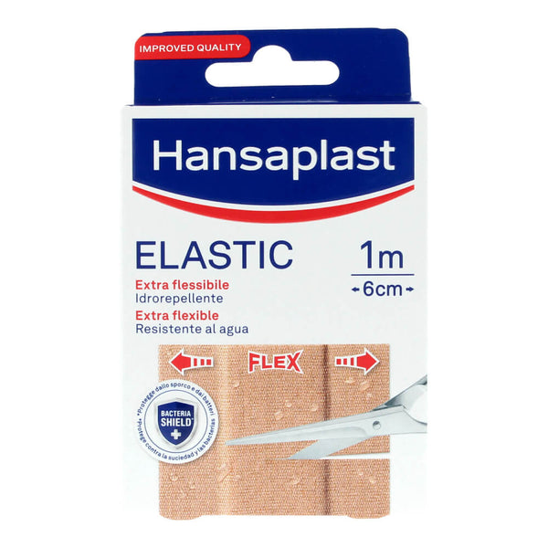 Hansaplast Elastic Apósito Adhesivo Tira 1 M X 6