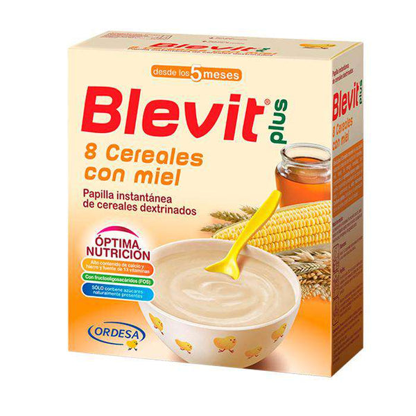 Blevit Plus 8 Cereales Con Miel 600 gr