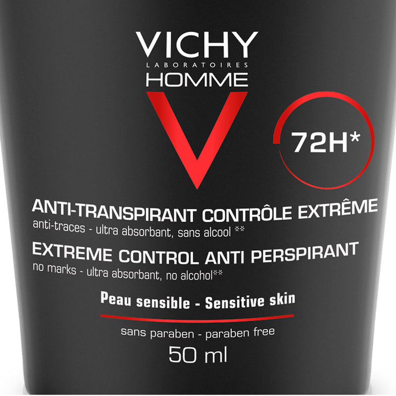 Vichy Homme Desodorante Antitranspirante Roll-On