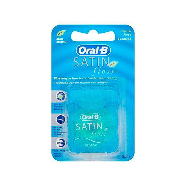 Oral-B Satin Floss Seda Dental Con Cera