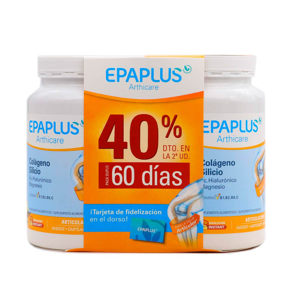 EPAPLUS ARTHICARE COLAGENO, SILICIO, MAGNESIO, AC HIALURONICO 334GR