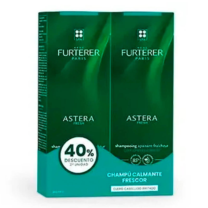 Rene Furterer Astera Fresh Champú Calmante 200 ml Duplo