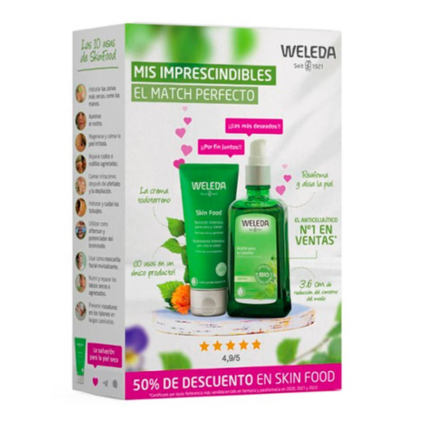 Weleda Aceite Anticelulítico 100ml + Skin Food 30 ml Pack