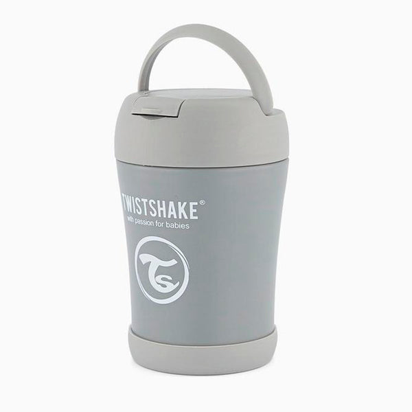 Twistshake Fiambrera Alimentos Gris 350ml
