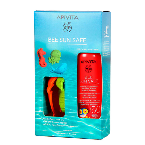 Apivita Bee Sun Safe Spf50+ Spray Infantil 200 ml + Regalo