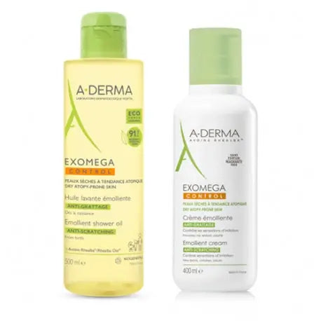 Aderma Aceite 500ml + Crema 400 ml Pack