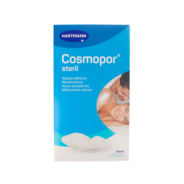 Cosmopor Steril Apósito Estéril 20 Cm X 10 Cm 5 Unidades