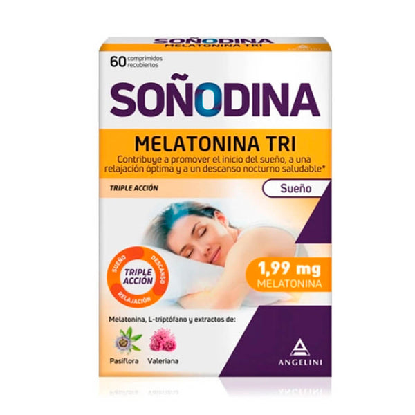Soñodina Melatonina Tri 1,99 Mg 60 Comprimidos