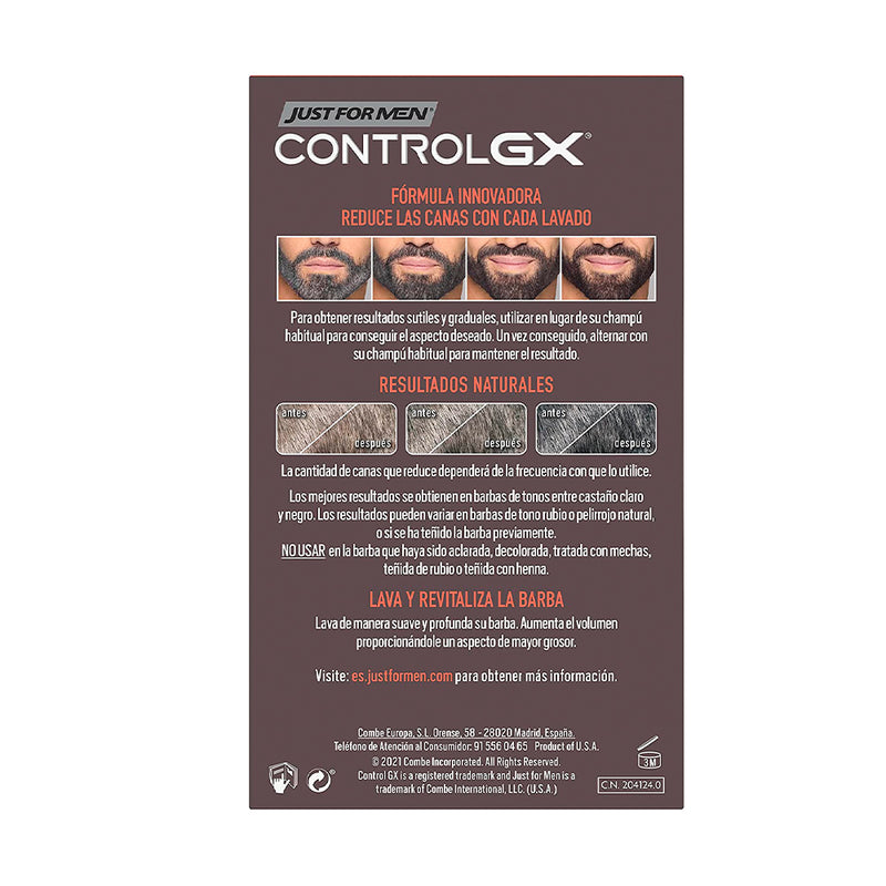 Control Gx Reductor De Canas Champú Para Barba 118 ml