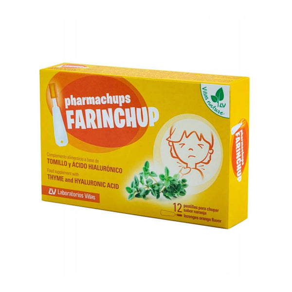 Pharmachups Farinchup 12 Pastillas Para Chupar