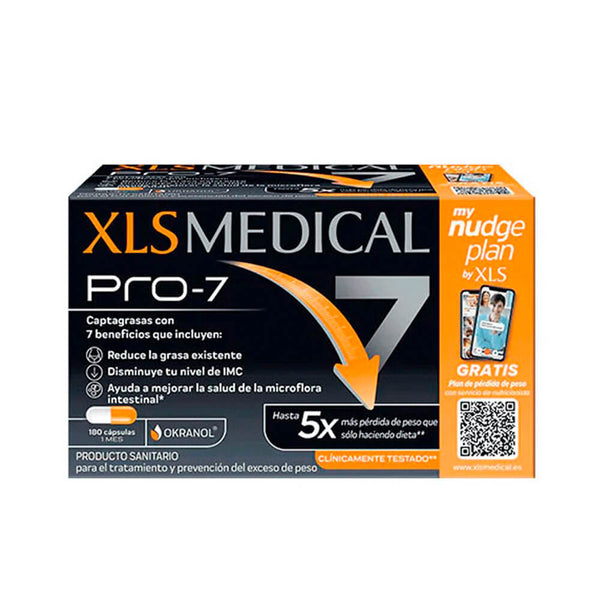 Xls Medical Pro 7 Nudge 180 Cápsulas