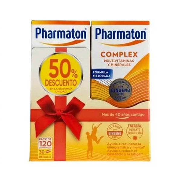 Pharmaton Complex 2 Envases 60 Comprimidos Pack Promocional