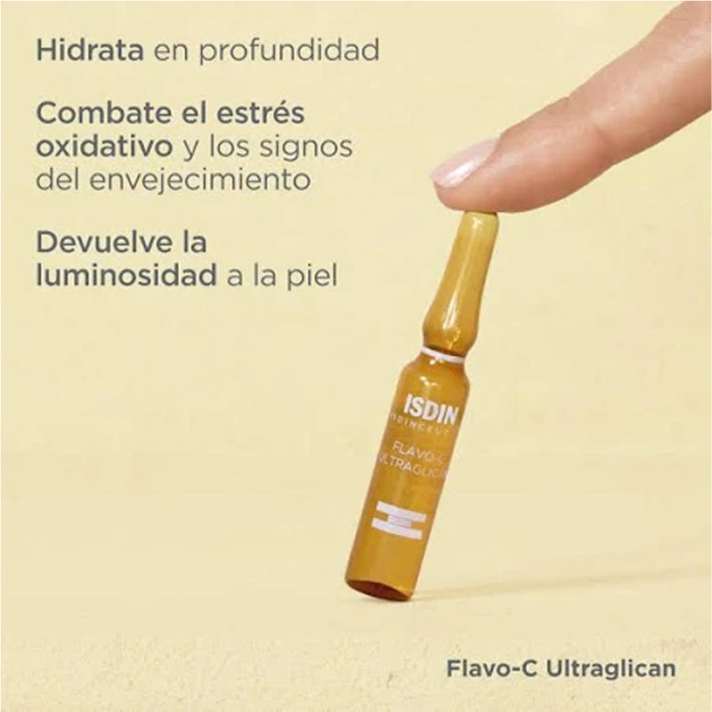 Isdinceutics Flavo-C Ultraglicanos 30 Ampollas