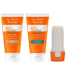 Rutina Avene Solar Spf50+ Cleanance Color 50 ml + Spf50+ Cleanance Sin Color 50 ml + Regalo Solar Spf50+ Stick Zonas Sensibles 10 gr