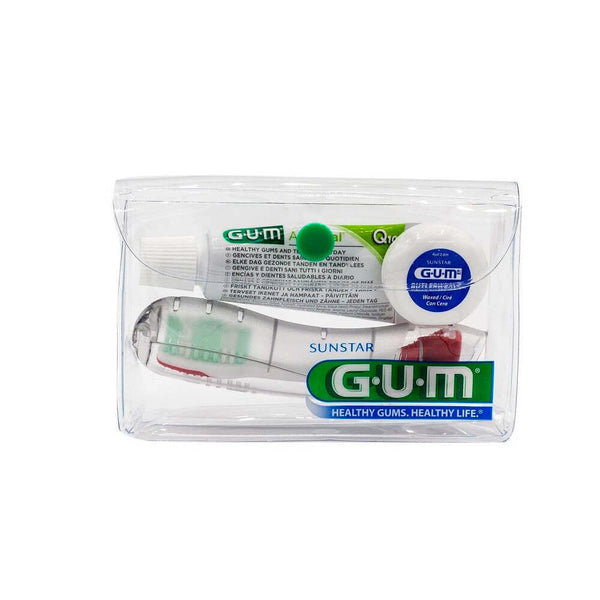 Gum Kit Viaje Cepillo+Pasta+Seda Dental Sensivital+