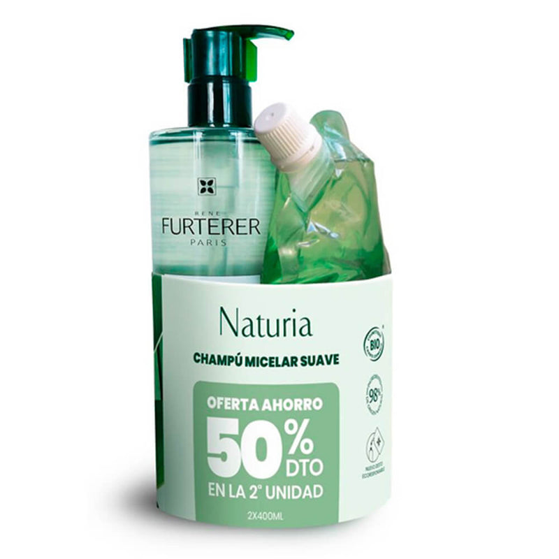 Rene Furterer Naturia Champú Micelar 400 ml Pack