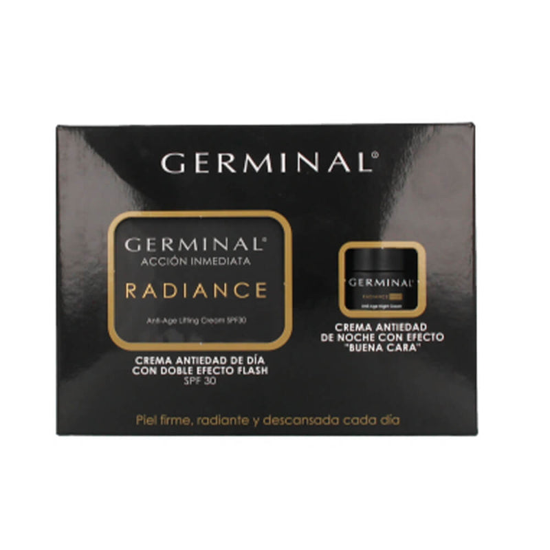 Germinal Accion Radiance 50 Ml Regalo Crema Antiedad de Noche Pack