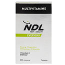 Ndl Everyday Multivitaminas Vitalidad Y Energia Con Ginseng 30 Cápsulas