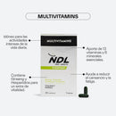 Ndl Everyday Multivitaminas Vitalidad Y Energia Con Ginseng 30 Cápsulas