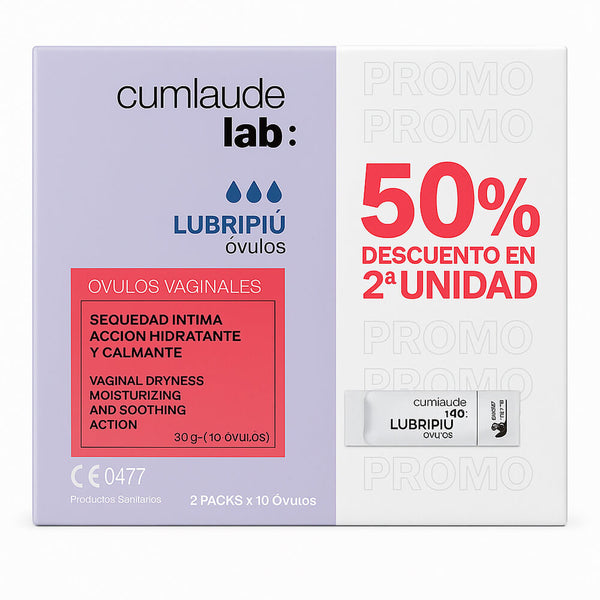 Cumlaude Lubripiu Óvulos Vaginales 10 Unidades Duplo