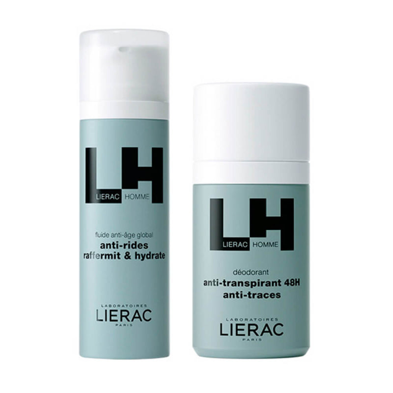 Lierac Homme Fluido Antiedad + Desodorante + Neceser Pack