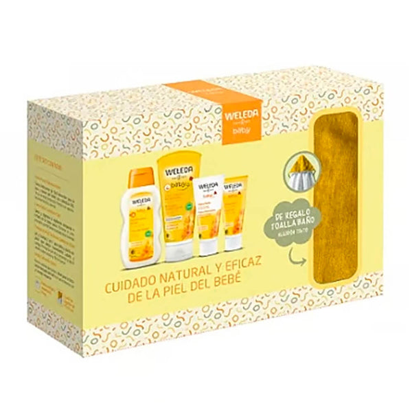 Weleda Set Bienvenida Bebe Bolso Amarillo