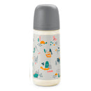 Suavinex Biberón Silicona Sxpro Fisiológico Flujo L Gris Walk In The Park 360 ml 199256