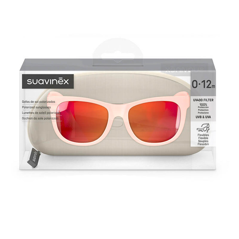 Suavinex  Gafas De Sol Talla 1 (0-12M) Cuadrada Rosa Pastel 206483