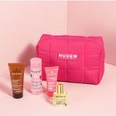 Nuxe Kit My Travel Essentials: Agua Micelar 50 ml + Gel-Crema 15 ml + Aceite 10 ml + Gel Ducha 30 ml Pack