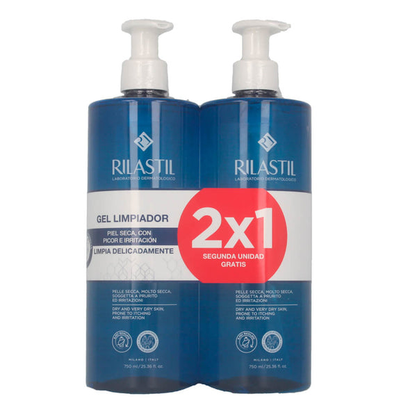 Rilastil Xerolact Gel Limpiador 750 ml Duplo 2X1