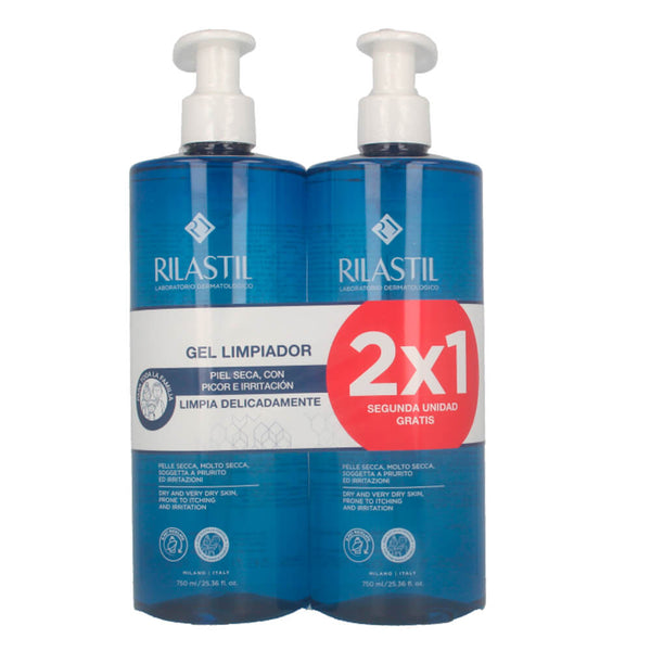 Rilastil Xerolact Gel Limpiador 750 ml Duplo 2X1