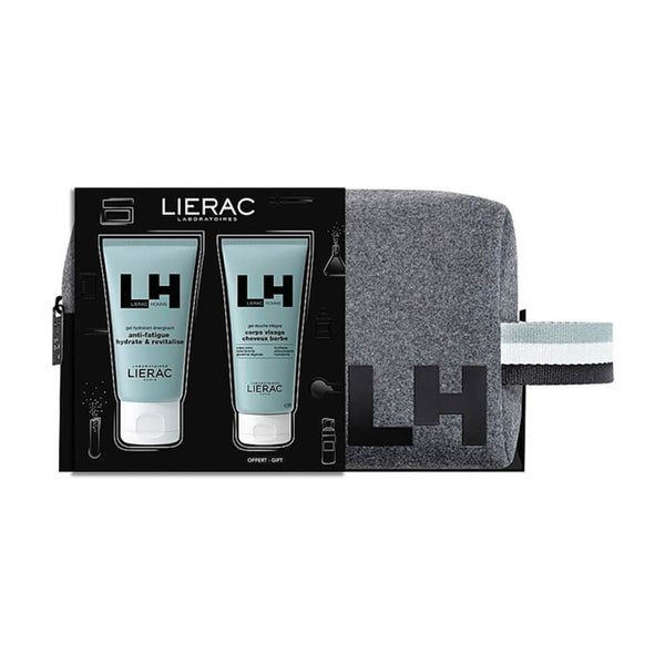 Lierac Homme Gel Energizante 50 ml + Gel Ducha 200 ml + Neceser Pack